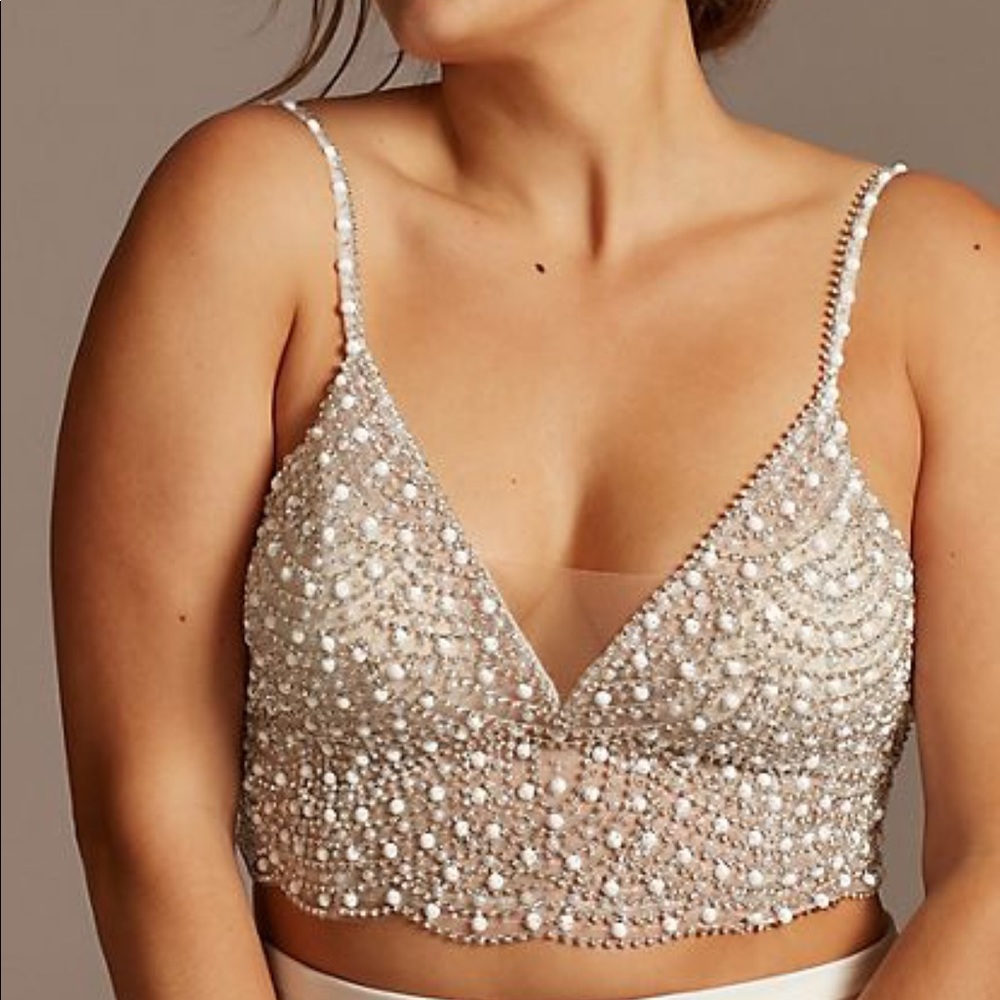 NWT Spaghetti Strap Plus Size Wedding Top